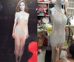 Sự thật chiếc váy xuyên thấu bị chê phản cảm của Hồ Ngọc Hà