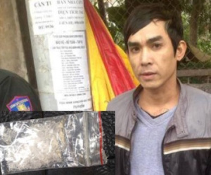 Thấy 141 trước mặt, nam thanh niên bỏ xe chạy thục mạng