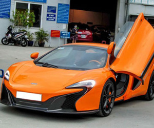 Chi tiết siêu xe McLaren 650S Spider độc nhất Việt Nam