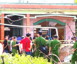 Công an Long An đình chỉ điều tra vụ mẹ giết 2 con rồi tự tử