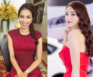 Hoa hậu Phạm Hương, Kỳ Duyên chúc mừng năm mới
