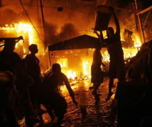 Philippines: Cháy lớn ở Manila, phá hủy gần 1.000 căn nhà