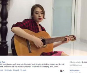 Fan "bấn loạn" với đoạn clip Mỹ Tâm tự đàn hát cực hay giữa đêm