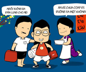 Những phản ứng “không tưởng” khi bạn bất ngờ về quê ăn Tết