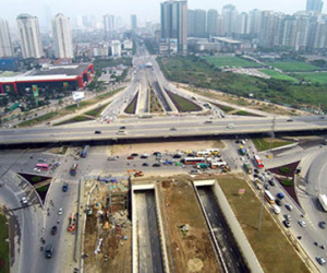 Hầm chui tại giao lộ 4 tầng trước giờ thông xe