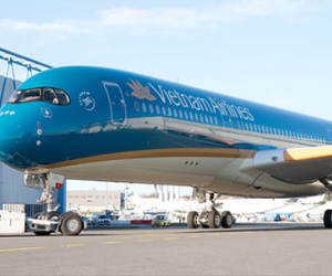 Siêu máy bay A350 của Vietnam Airlines bị hỏng cánh