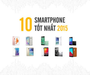 10 smartphone tốt nhất 2015