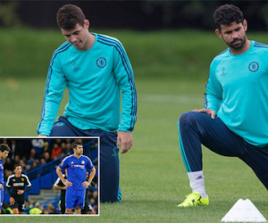 Chelsea dậy sóng: Diego Costa choảng Oscar trên sân tập