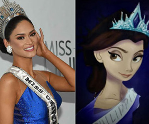 Hoa hậu Hoàn vũ 2015 bị đồn tham gia phim "Frozen 2"