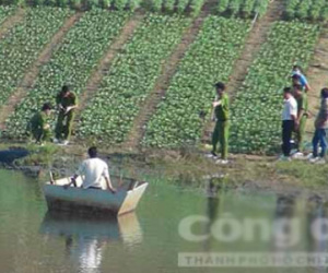Nam thanh niên chết trong tư thế bị trói toàn thân bằng lưới ở hồ Suối Cam