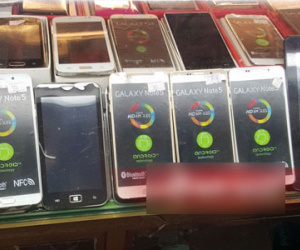iPhone 6S, Note 5 hàng nhái bán ngập chợ cửa khẩu Tân Thanh