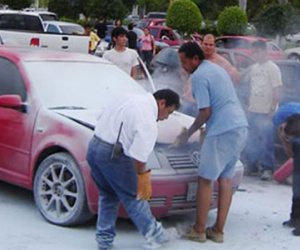 Các nước quy định thế nào về bình chữa cháy trên xe ô tô