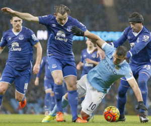 Man City lại không thể thắng Everton