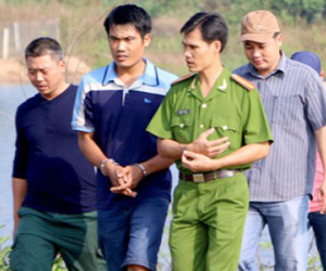 Nam thanh niên giết người phi tang xác dưới hồ Suối Cam sa lưới