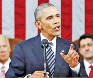 Thông điệp liên bang của ông Obama: Vừa được nhận hoa, vừa bị “ném đá”