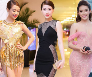 Loạt đầm sexy táo bạo mà không phản cảm của sao Việt