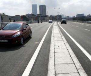 Đường vành đai 1000 tỷ/km Cầu Giấy- Nhật Tân chính thức thông xe