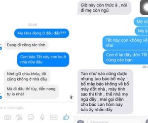 Bố mẹ sẽ phản ứng thế nào nếu bạn nhắn tin: "Tết này con không về"?