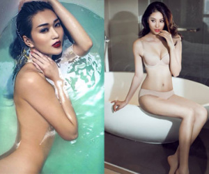 Chùm ảnh táo bạo "hâm nóng" ngày đông của mỹ nhân Việt
