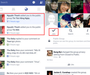 Mẹo chặn tự động thêm vào group Facebook sau 10 giây