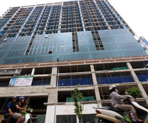 Hà Nội lại yêu cầu chủ đầu tư 8B Lê Trực phá dỡ phần sai phạm