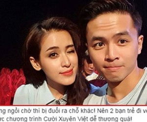 Văn Anh và Tú Vi bức xúc khi bị BTC "Cười xuyên Việt" đuổi khỏi ghế "nghệ sĩ"