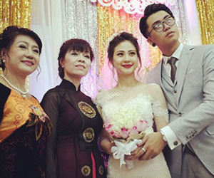 Cô dâu xinh đẹp của Ứng Duy Kiên kể về đám cưới