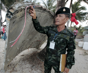 Mảnh vỡ ở Thái Lan ít khả năng thuộc MH370