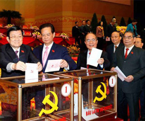 [ẢNH] Toàn cảnh bỏ phiếu bầu cử Ban Chấp hành khóa XII