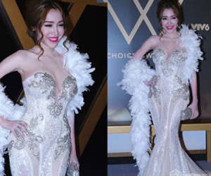 Elly Trần khoe vòng một ngồn ngộn lấn át dàn mỹ nhân