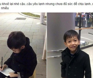 Hồ Ngọc Hà lo lắng khi Subeo bị ốm vì cái lạnh của Hà Nội