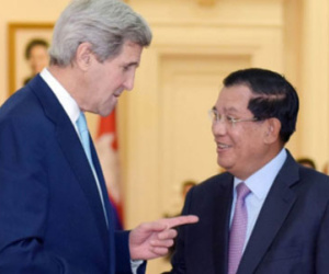 John Kerry không thay đổi được quan điểm của Campuchia về Biển Đông