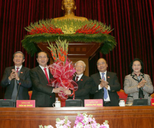 Tổng Bí thư Nguyễn Phú Trọng tái đắc cử