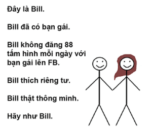 Trào lưu "Hãy như Bill" đã dạy bạn những bài học "sống ảo" nào?