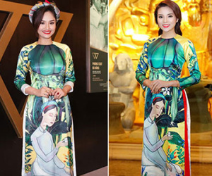 Cùng một chiếc áo dài, Kỳ Duyên & Miu Lê ai duyên dáng hơn?