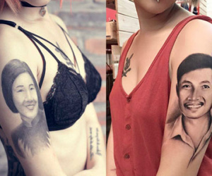Cô gái Sư phạm xăm hình mẹ lên tay và câu nói "chết đứng" từ bố