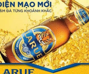 Bia Larue phát tờ rơi khẳng định không bán cho Trung Quốc