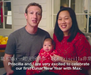 Ông chủ Facebook tung video chúc Tết bằng tiếng Trung Quốc