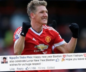 Sao Man United "hoa mắt chóng mặt" với fan Việt vì lỡ... chúc Tết
