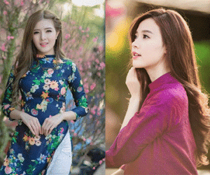 Ngắm hot girl Việt đẹp ngọt ngào du xuân