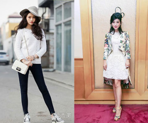 Giai nhân Hoa ngữ ăn vận đơn giản những ngày Tết