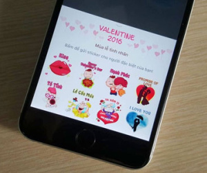 Facebook, Zalo thêm tiện ích cho Valentine