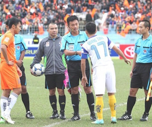 100% trọng tài đủ thể lực làm nhiệm vụ tại V-League 2016