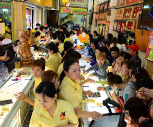TP.HCM: Tiệm vàng trúng đậm ngày Thần Tài
