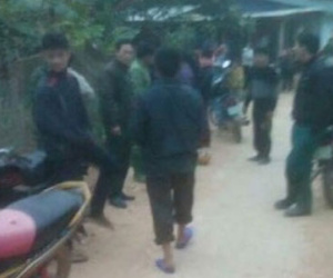 Bàng hoàng phát hiện thi thể bé trai sơ sinh mất nửa thân