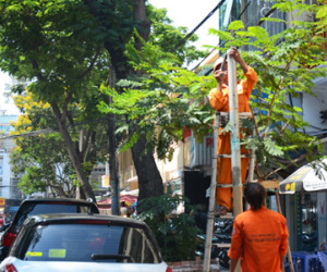 Hai đường bị cấm dừng xe sau tin nhắn gửi ông Đinh La Thăng