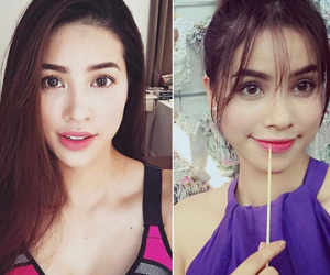 Phạm Hương cực xinh cực lạ với tóc mái lưa thưa kiểu mới