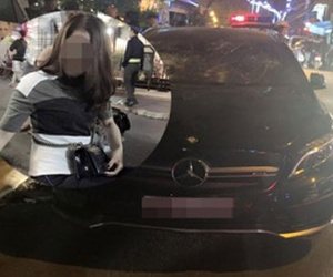 Vụ "đánh ghen đập vỡ đầu xe Mercedes": Cô bồ là hàng xóm của gia đình