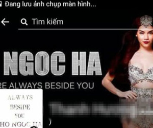 Cộng đồng mạng đổi avatar bênh vực Hồ Ngọc Hà