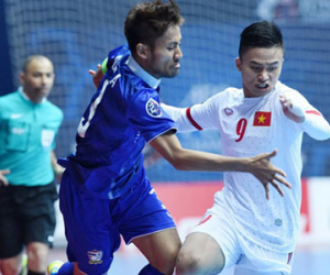 Futsal Việt Nam mất huy chương đồng vào tay Thái Lan